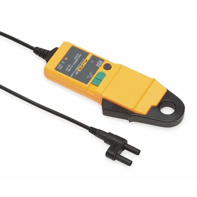FLUKE Current Clamp Probe: CAT III 300V, Banana Plug, 0.7 in Jaw Opening, 30 A to 20 A - Clamp-On Current Probes