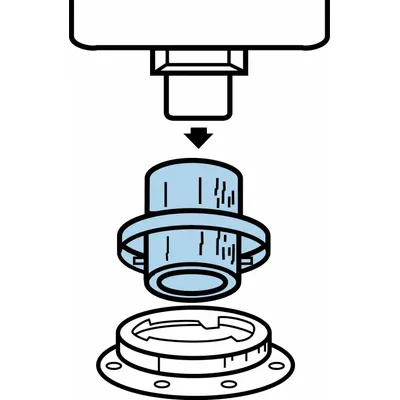 Parker Mounting Adapter for Hydraulic Tank Desiccant Breathers - Mounting Adapters for Hydraulic Tank Desiccant Breathers