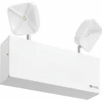 Emergency Lighting Fixtures: LED, Damp Location Rated, 3.5 W Lamp Watt, 120 to 347 V, Surface, White (MPN TCU 750L HO M4)