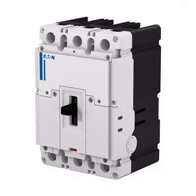 EATON Circuit Breaker: 100 A Amps, 50 kA at 480V AC, Fixed, ABC, Std Line and Load Lugs - Power Defense Molded Case Circuit Breakers