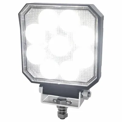ECCO Vehicle Work Light: Square, Flood, LED, Bolt, Blunt Cut Wires, Surface Mount - Vehicle Floodlights