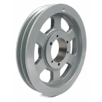APPROVED VENDOR V-Belt Pulley: 5V1130, 2 Groove, 11.3 in OD, Bushed Bore, SK, Quick Detachable (MPN 5V1132)