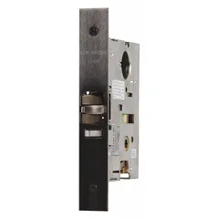 This classroom lever lockset from VON DUPRIN features a satin stainless steel finish and a 98/99 rose style. It is designed for interior doors in educational or commercial settings where standard lever operation is required. The lockset is not ADA compliant and is not ligature-resistant, with no visual indicator.