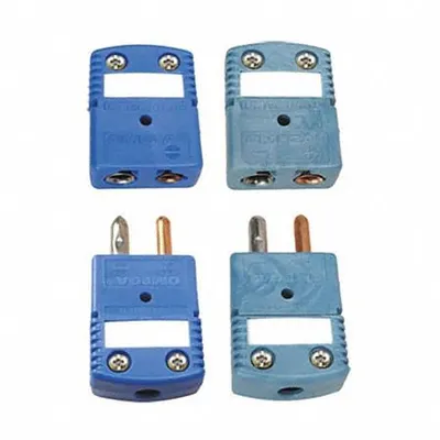 OMEGA Temperature Probe Connectors & Adapters: Plug, For Type J Thermocouple Type - Thermocouple Plugs