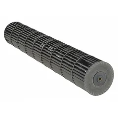 This blower wheel is a replacement component for HVACR fan assemblies. It is designed to move air in commercial and industrial heating, cooling, and ventilation systems. Compatible with manufacturer part number 4YP02.