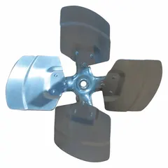 This Dayton propeller is a direct-drive, axial-flow fan blade designed for moving air across condensers, evaporators, and heat exchangers in HVAC and refrigeration systems. Suitable for commercial and industrial ventilation applications requiring consistent airflow.