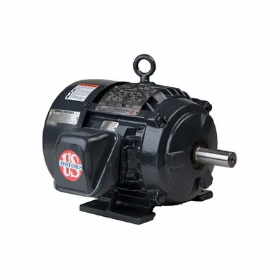 U.S. MOTORS General Purpose Motor: Rigid Base Mount, Totally Enclosed Fan Cooled, 15 hp - Rigid Base 3-Phase General Purpose AC Motors