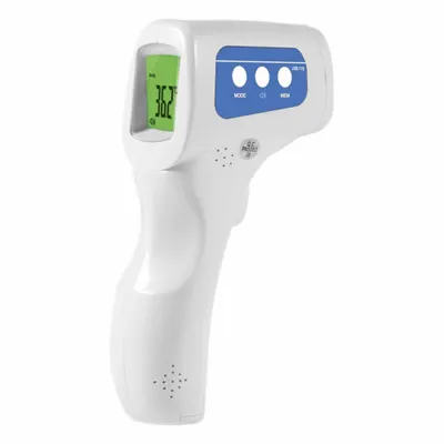 FIRST VOICE Infrared Thermometer: Forehead, Infrared Thermometer, 1 sec Readout Time - Infrared Thermometers
