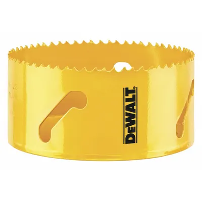 DEWALT Hole Saw: 4 3/8 in Saw Dia., 4/5 Teeth per Inch, 1 3/4 in Max. Cutting Dp - Multi-Material-Cutting Hole Saws without Arbor