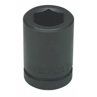 WRIGHT TOOL Impact Socket: 1 in Drive Size, SAE, 2 3/4 in Socket Size, 6-Point, Deep, Black Oxide (MPN 8988)