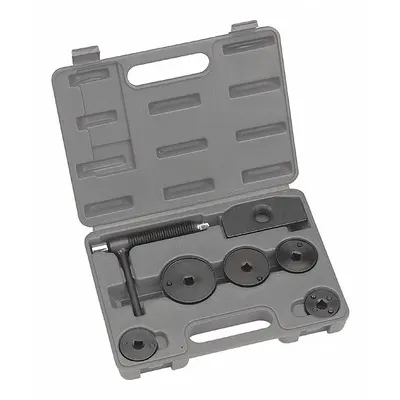 OTC Disc Park Brake Caliper Tool Kit: Disc Brake Caliper Tool Kit, 10 1/4 in Overall Lg - Brake Servicing Tools