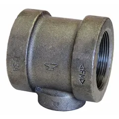 Threaded x Threaded x Threaded, Class 125, Cast Iron. Maximum operating pressure 175 psi @ -20° to 150°F. Used to split or combine flow in low-pressure piping systems.