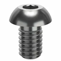 Socket Head Cap Screw: 5/16"-18 Thread Size, 1/2 in Lg, Button, NL-19, Stainless Steel, 18-8, 50 PK (MPN FBBHSCAPS51612P50)