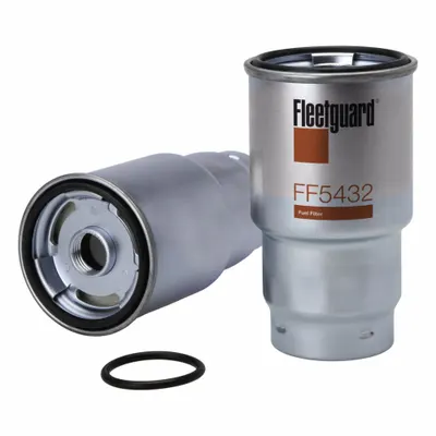 FLEETGUARD Automotive Fuel Filter: 3 in Overall Lg, 2 13/16 in Outside Dia, Diesel Fuel - Spin-On Fuel Filters