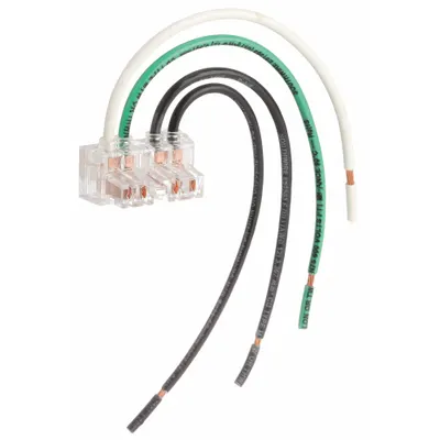 HUBBELL Switch Wiring Module: SNAPconnect(R) II, 120/277V AC, 15 A_20 A, 3 Wire - Snap-In Wiring Modules
