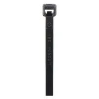 PANDUIT Cable Tie: 6 in Nominal Lg, 1 1/2 in Nominal Max. Bundle Dia., 0.14 in Wd, Black, 1,000 PK (MPN PLT1.5I-M0)