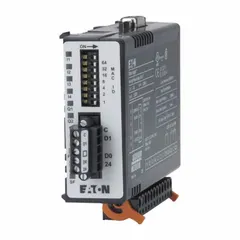 The EATON C441S communication module enables remote monitoring and control of industrial electrical systems. It integrates with automation networks to provide real-time data from motor starters, drives, and other equipment, helping optimize performance and reduce downtime.