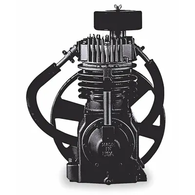 SPEEDAIRE Air Compressor Pump: Splash Lubricated, 2 Stage, 7.5 hp, 25.1 cfm @ 175 psi - Speedaire Air Compressor Pumps