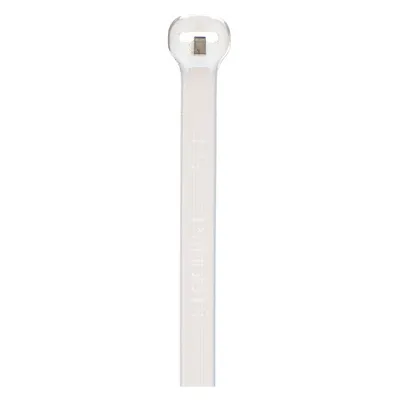 PANDUIT Cable Tie: 14 1/2 in Nominal Lg, 4 in Nominal Max. Bundle Dia., 0.09 in Wd - Fine Adjustment Cable Ties