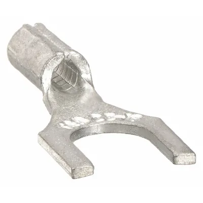 STA-KON Fork Terminals: Bare, 1/4 in Stud Size, 18 AWG – 14 AWG Wire Range, Std Fork - Non-Insulated Fork Terminals