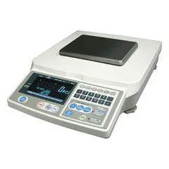 The A&D WEIGHING FC-10KI is a compact bench scale from the FC-i/Si Series with an integrated design. It features a stainless steel platform measuring 11 in x 11 3/4 in and offers readability of 0.002 lb/1 g. The scale includes an RS-232C interface for data communication and is not IP rated. Suitable for general weighing tasks in industrial or laboratory environments.