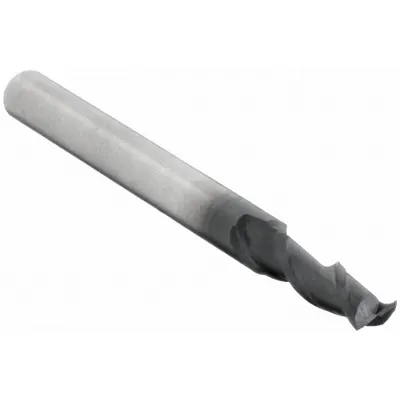 OSG Square End Mill: Carbide, TiAlN Coated, 2 Flute, 1/8" Mill Dia, 1/2" LOC - General Purpose Carbide Square End Mills