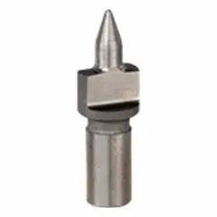 Flat-finish friction drill bit for forming M4 x 0.5 metric fine threads. Drill size 3.8 mm. Short/flat configuration. Used for thread forming in metal without cutting, producing a clean bushing for strong threads in thin materials.