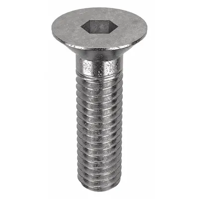 FOREVERBOLT Socket Flat Head Screw: M6x1.00 Thread Size, 20 mm Lg, Flat, NL-19, Stainless Steel - Flat Head Socket Cap Screws