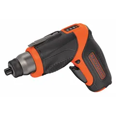 General-purpose cordless screwdriver with a 1/4-inch hex drive and brushed motor. Delivers up to 44 in-lb of torque for light assembly, furniture building, and household repairs. Powered by a single 1.5 Ah battery.
