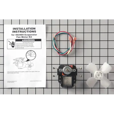 WHIRLPOOL 482469 Cold Spot Long Hub Evaporator Fan Motor - Whirlpool Parts for Refrigerators & Freezers