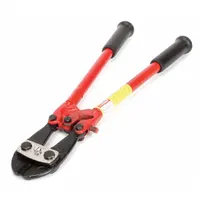 CRESCENT H.K. PORTER Bolt Cutters: Steel, For 3/8 in Max Dia Soft Steel, 18 in Overall Lg, Black (MPN 0090MC)