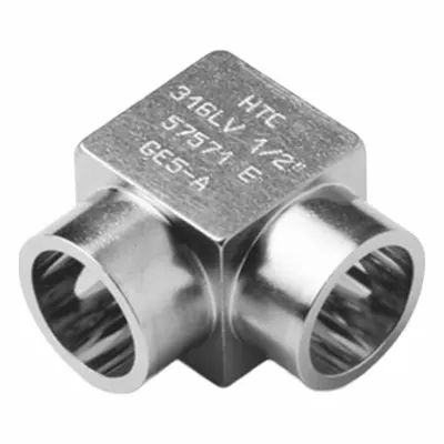 HAM-LET Compression High Purity Fitting: 1/4 in OD x 1/4 in OD Fitting Size - High-Purity Stainless Steel Fittings