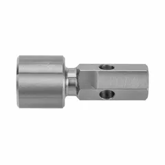 High-speed steel pilot designed for use with Carbide MultiSinks. Guides the multi-sink tool for precise hole finishing in metalworking and fabrication operations. 5/8 in diameter.