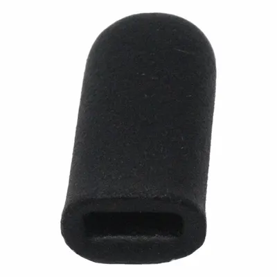 INVACARE Rubber Tip, 1 1/2 in Overall Length, for Wheelchair Footrest/Legrest - Wheelchair Parts