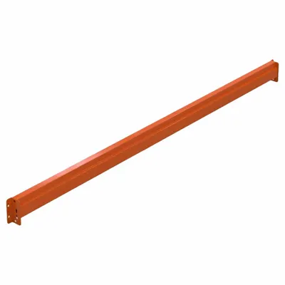 HUSKY Teardrop Step Beam: Step Beam Beam, Teardrop, 120 in x 2 1/2 in x 3 in - Husky Rack & Wire Teardrop Pallet Rack Step Beams