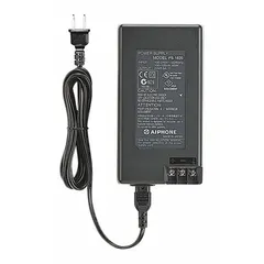 This power supply provides 18V DC at 2 Amps for powering Aiphone intercom systems. It includes mounting hardware for installation. Suitable for use with compatible Aiphone intercom equipment.