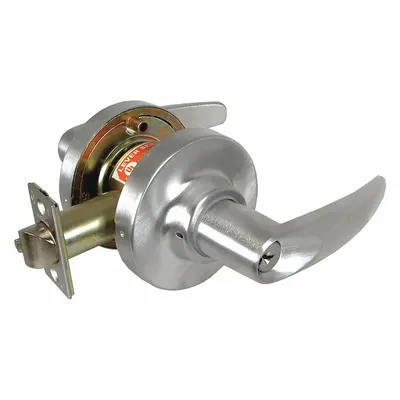 MARKS USA 495F/26D Storeroom Lever Lockset, Satin Chromium-Plated Zinc, ANSI F86 - Storeroom Lever Locksets