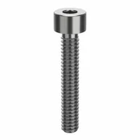 Socket Head Cap Screw: 1/4"-20 Thread Size, 1 1/2 in Lg, Std, Plain, Stainless Steel, 18-8 (MPN ZSQ60114C24)