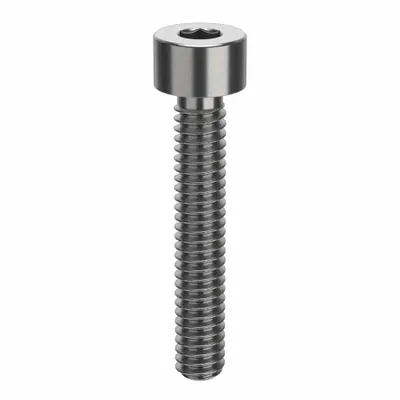AMPG Socket Head Cap Screw: 1/4"-20 Thread Size, 1 1/2 in Lg, Std, Plain, Stainless Steel - Inch System Standard Socket Head Cap Screws