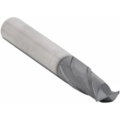 WIDIA HANITA Square End Mill: Carbide, TiAlN Coated, 2 Flute, 7/32" Mill Dia, 7/16" LOC - General Purpose Carbide Square End Mills