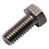 Hex Head Cap Screw: Titanium, Grade 2, Plain, 5/16"-18, UNC, 3/4 in lg, Fully Threaded, Inch (MPN 0107180)