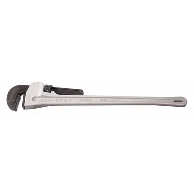 ROTHENBERGER End Pipe Wrench: Aluminum, 8 in Jaw Capacity, Serrated, 60 in Overall Lg - End Pipe Wrenches