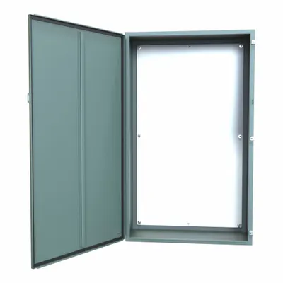 HAMMOND Electrical Enclosure: Steel, 60 in x 36 in x 16 in, NEMA 12/13, w/Panel - Steel Dust-Tight Enclosures