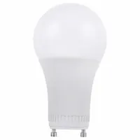 MAXLITE Compact LED Bulb: 2-Pin (GU24), LED, (A) Classic, A19, 12 W Watt, 2700K, Frosted, 120V AC (MPN VE12A19GU24D8CS)