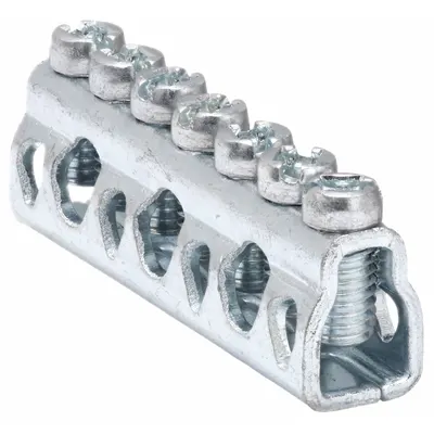 GE Ground Kit: For Spec-Setter Safety Switch, 7 Terminals, 200 A Amps - GE Equipment Ground and Isolated Ground Kits