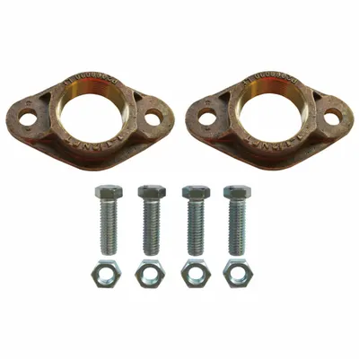 BELL & GOSSETT Flange: 1 1/4 in, 101516LF, 1 1/4 in FNPT, Flange - Standard Flanges