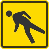 Traffic Sign: 18 in x 18 in Nominal Sign Size, 18 in x 18 in Nominal Sign Size (W x H), Aluminum (MPN G-6525-DG_18x18)