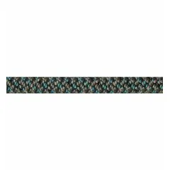Static kernmantle rope with 7 mm diameter, constructed from nylon. Working load limit of 275 lb. Suitable for general utility applications such as securing loads, rigging, and industrial safety lines where controlled stretch is required.