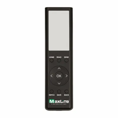 MAXLITE Digital Wall Switch: 11 Buttons, Battery, c- Max EasyRF, Black - Wireless Remote Controls