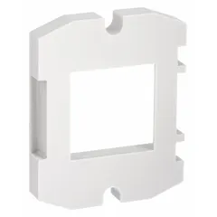 This adapter base provides a mounting platform for panel door relays in industrial control panels. It supports standard relay sizes and simplifies wiring and maintenance in electrical systems.